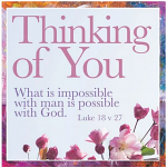 THINKING OF YOU CARD