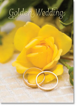 GOLDEN WEDDING ANNIVERSARY CARD