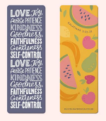 FRUIT OF THE SPIRIT BOOKMARK 