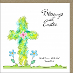BLESSINGS AT EASTER GREETINGS CARD