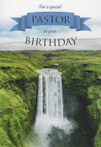PASTOR BIRTHDAY WATERFALL 