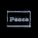 CRYSTAL GLASS BLOCK OPEACE