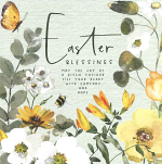 EASTER BLESSINGS CARD
