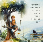 SPECIAL BOY BIRTHDAY WISHES CARD