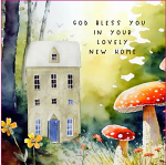 NEW HOME GREETING CARD