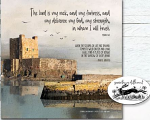 CASTLE BLANK GREETING CARD