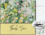 FLORAL THANK YOU GREETING CARD