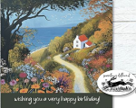 HAPPY BIRTHDAY WOODLAND SEA CARD