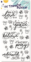 UV TRANSFER STICKERS