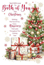 BOTH OF YOU CHRISTMAS CARD
