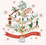 TEARFUND 12 DAYS OF CHRISTMAS CHRISTMAS CARDS