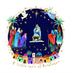 LITTLE TOWN OF BETHLEHEM CHRISTMAS CARD PACK OF 10