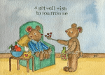 A GET WELL WISH CARD