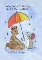 UNDER THE WEATHER CARD