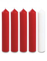 2 X 15 INCH ADVENT CANDLE SET