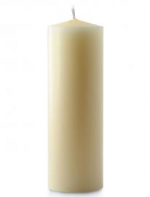 2 1/4 X 6 INCH BEESWAX CANDLE