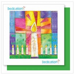 DEDICATION GREETINGS CARD