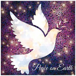 PEACE CHRISTMAS CARDS PACK OF 10
