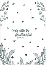 GOD IS WITHIN HER TEA TOWEL