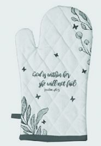 GOD WITHIN HER OVEN GLOVES PAIR