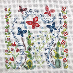 HANNAH DUNNETT CROSS STITCH PATTERN GREAT DELIGHT