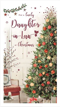 DAUGHTER IN LAW CHRISTMAS CARD