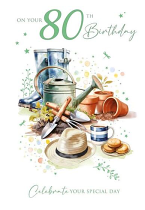 BIRTHDAY CARD AGE 80
