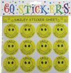 60 SMILE JESUS LOVES YOU STICKERS