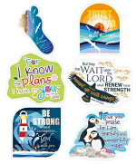 VINYL STICKERS PACK OF 6