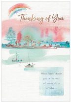 THINKING OF YOU GREETINGS CARD 