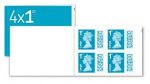 4 x 1ST CLASS LARGE STAMPS