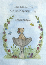 YOUR SPECIAL DAY DEDICATION CARD