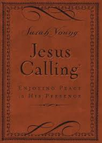 JESUS CALLING BROWN IMITATION LEATHER