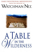 A TABLE IN THE WILDERNESS