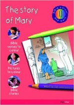 STORY OF MARY BIBLE COLOUR AND LEARN