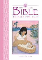 LION BIBLE TO KEEP FOREVER PINK HB