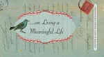ON LIVING A MEANINGFUL LIFE