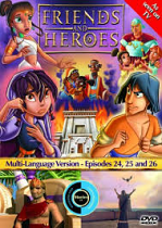 FRIENDS & HEROES EPISODES 24, 25 & 26 DVD